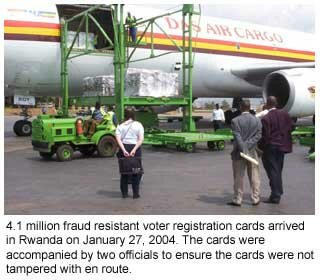 Voter registration cards arrive