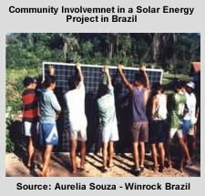 Community Involvement in a Solar Energy Project in Brazil