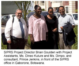 Image of SIPRS Staff in Botswana