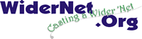 WiderNet Logo- Casting a Wider Net.