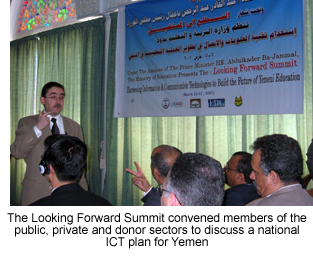 The Looking Forward Summit convened members of the public, private and donor sectors to discuss a na